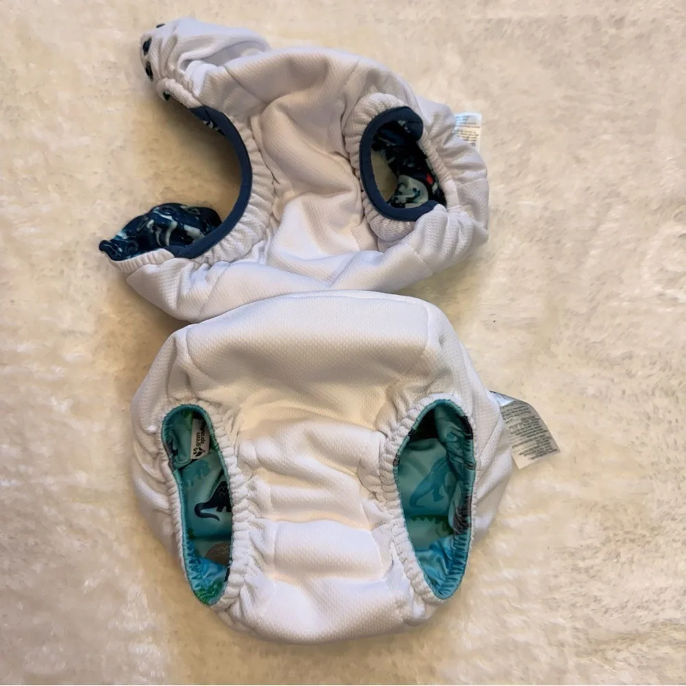 🚨SOLD🚨NWOT Green Sprouts Boy Reusable Swim Diaper 18m - Picture 5 of 5